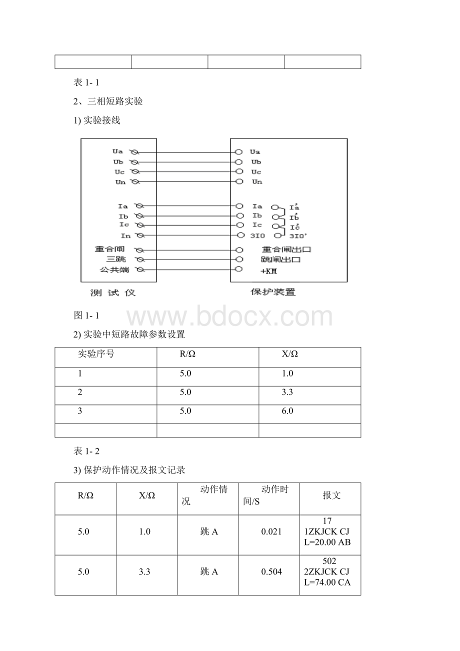 华北电力大学 继电保护综合实验报告 完整版综述Word下载.docx_第2页