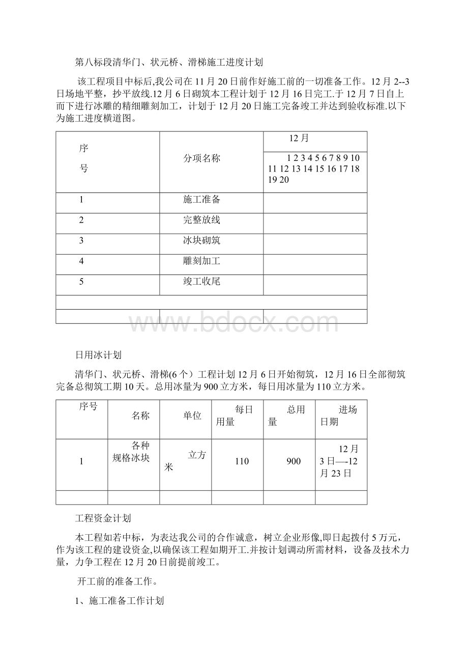 冰灯施工组识设计整理版施工方案.docx_第2页