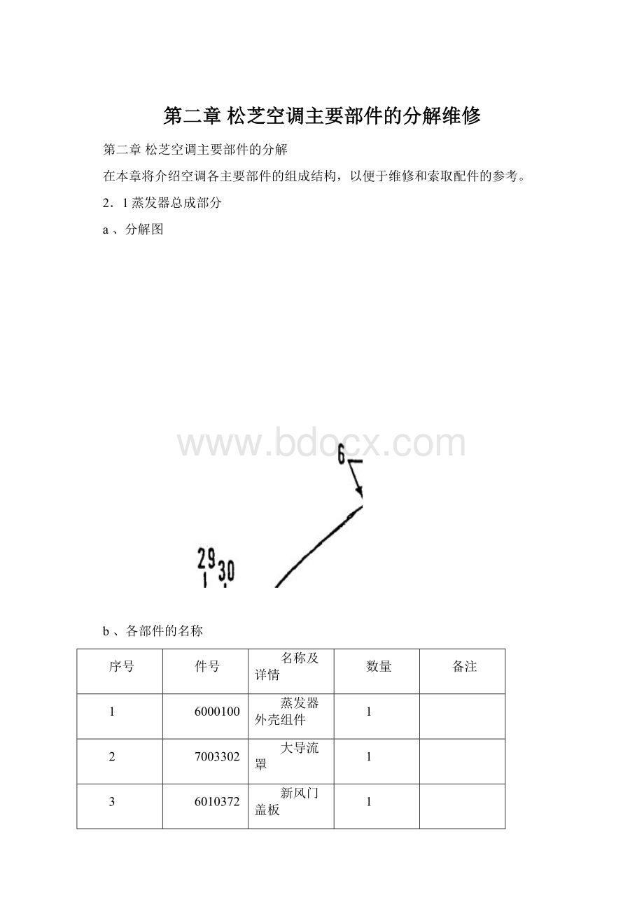 第二章松芝空调主要部件的分解维修Word格式.docx_第1页