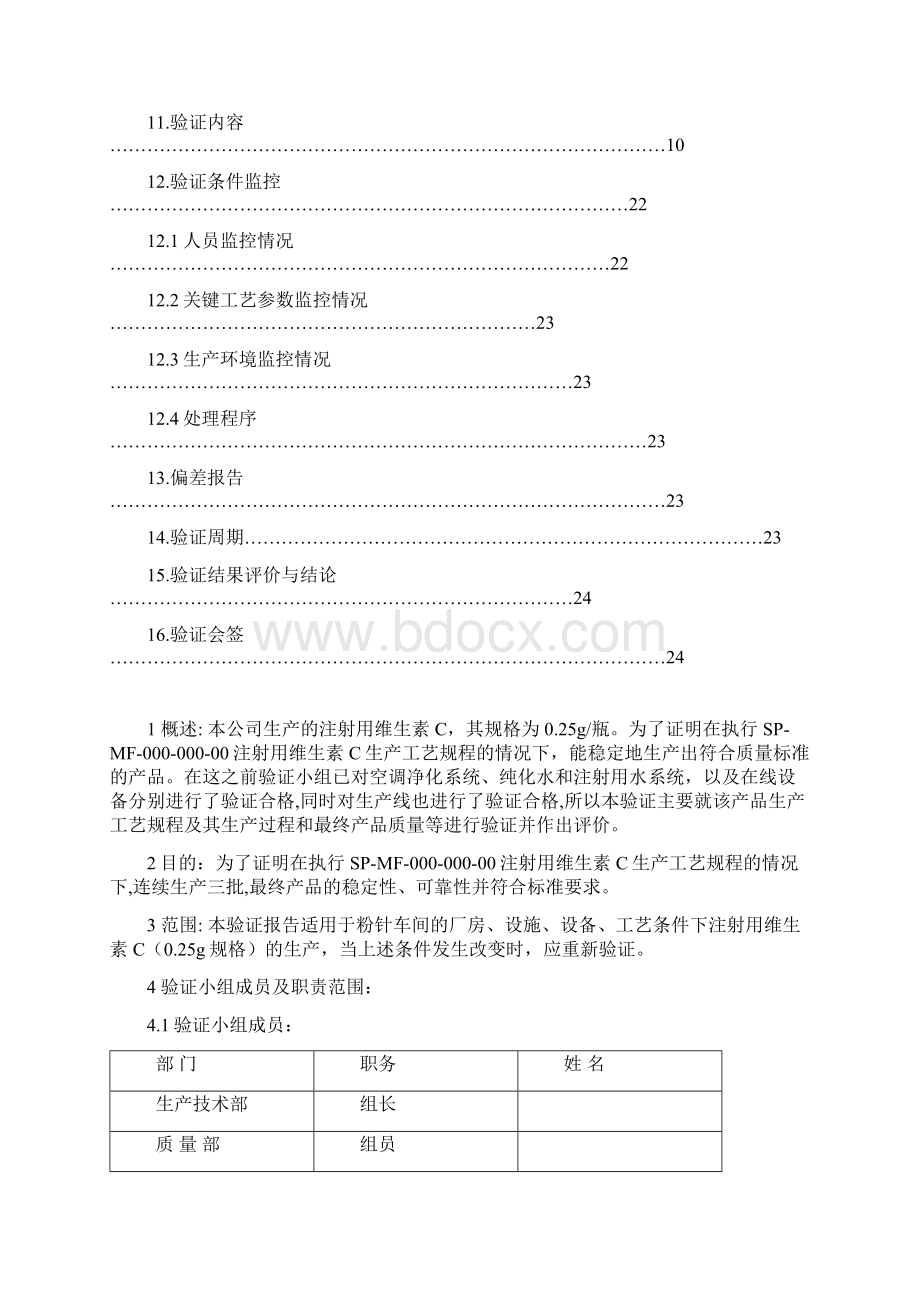 注射用维生素C工艺验证报告025g.docx_第2页