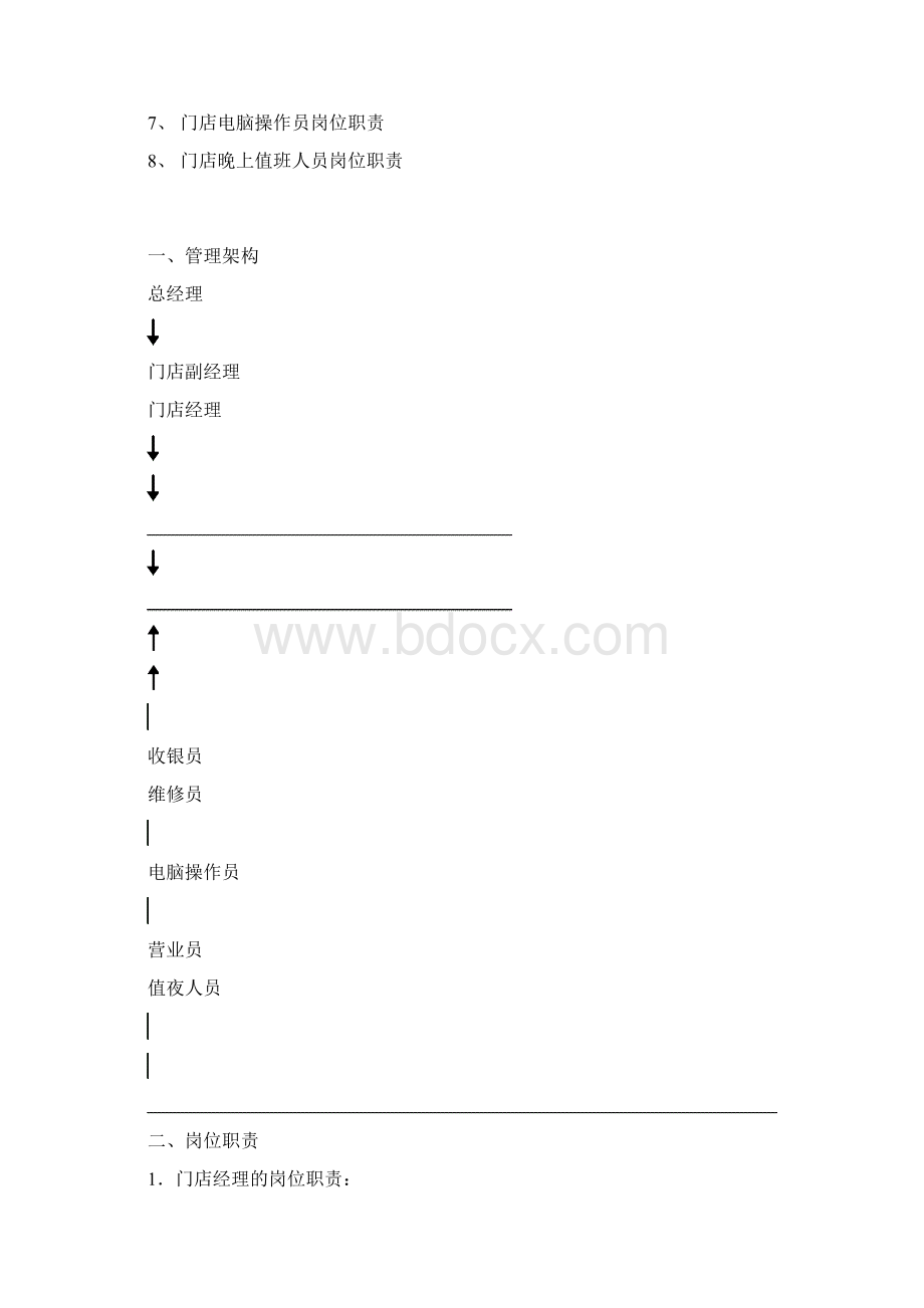 制度大全互联网+大型链锁店铺营运管理手册Word格式.docx_第2页