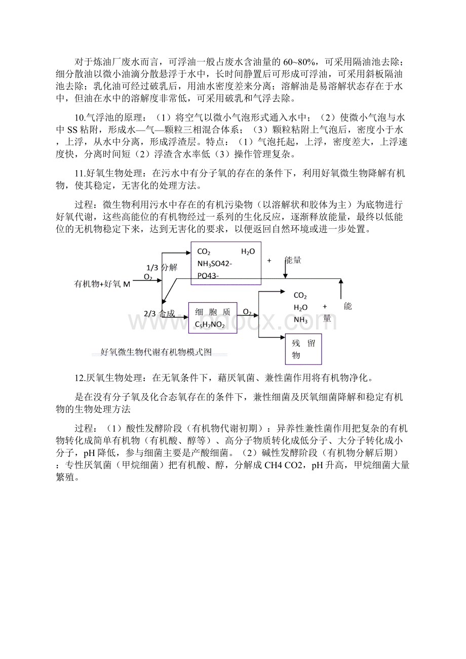 水污染控制工程重点Word文档格式.docx_第2页