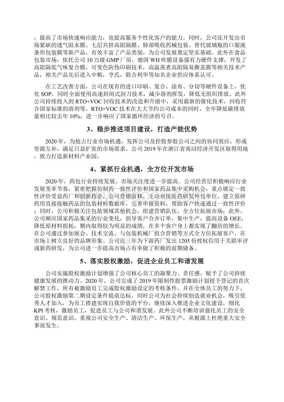 药用包装材料企业发展战略规划.docx_第2页