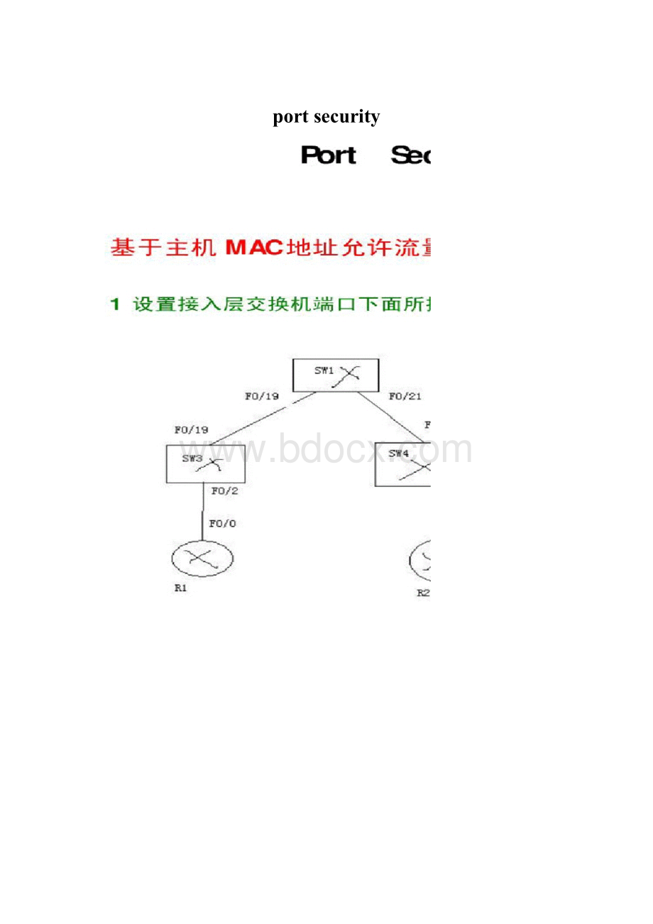 port security.docx_第1页