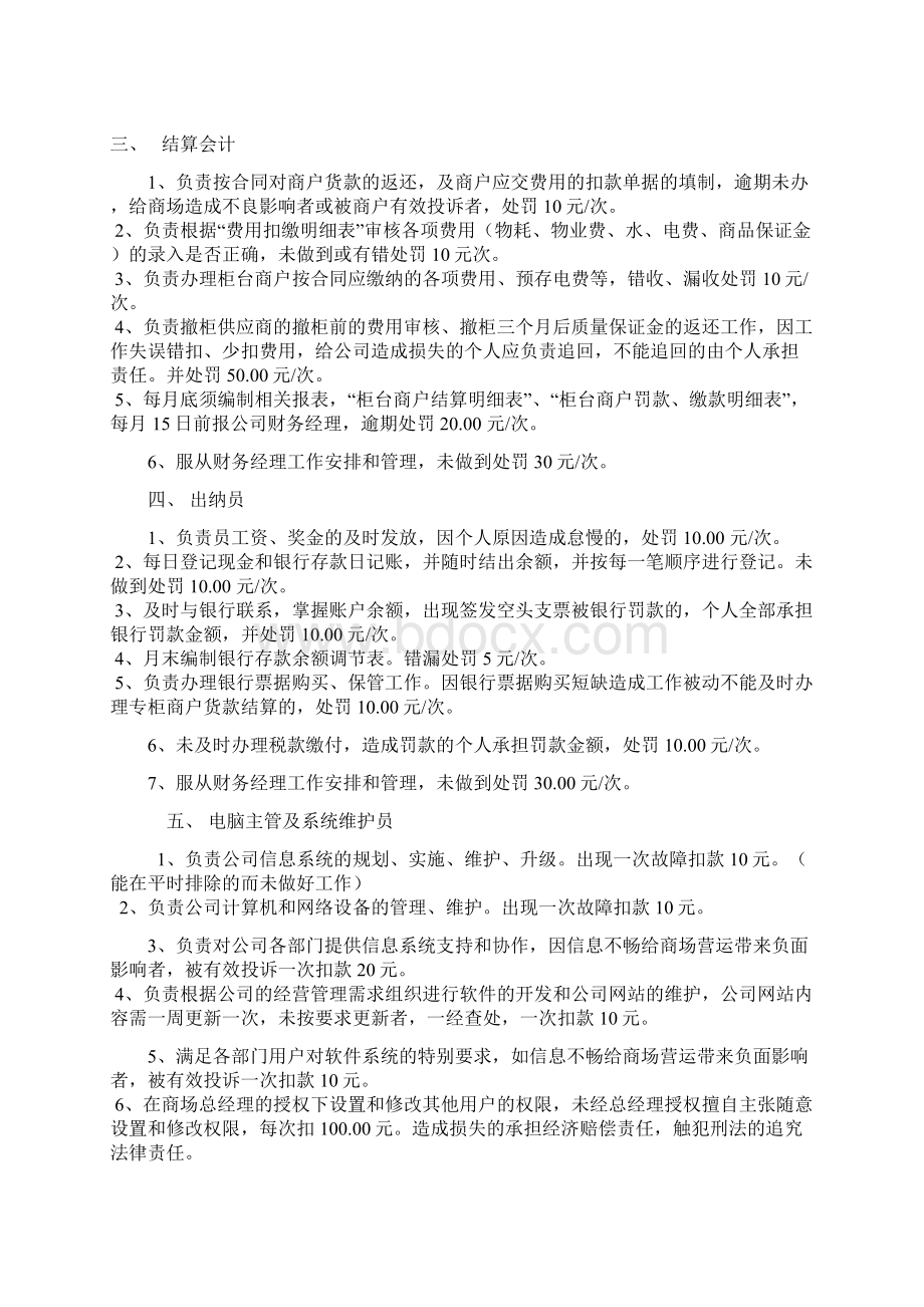 财务信息部处罚规定.docx_第2页