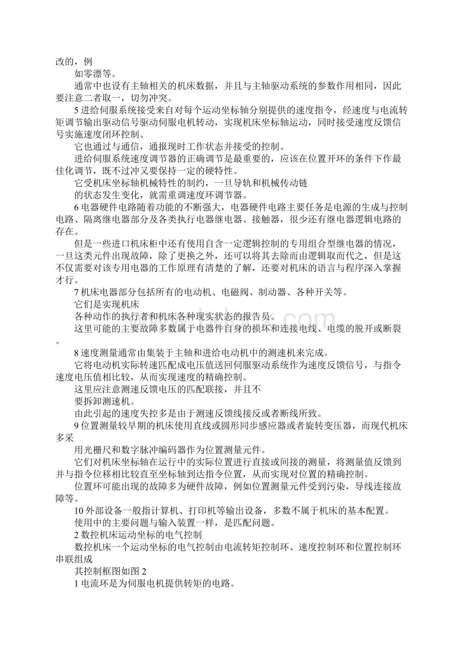 最新数控机床维修改造技术 精品Word文档格式.docx_第2页