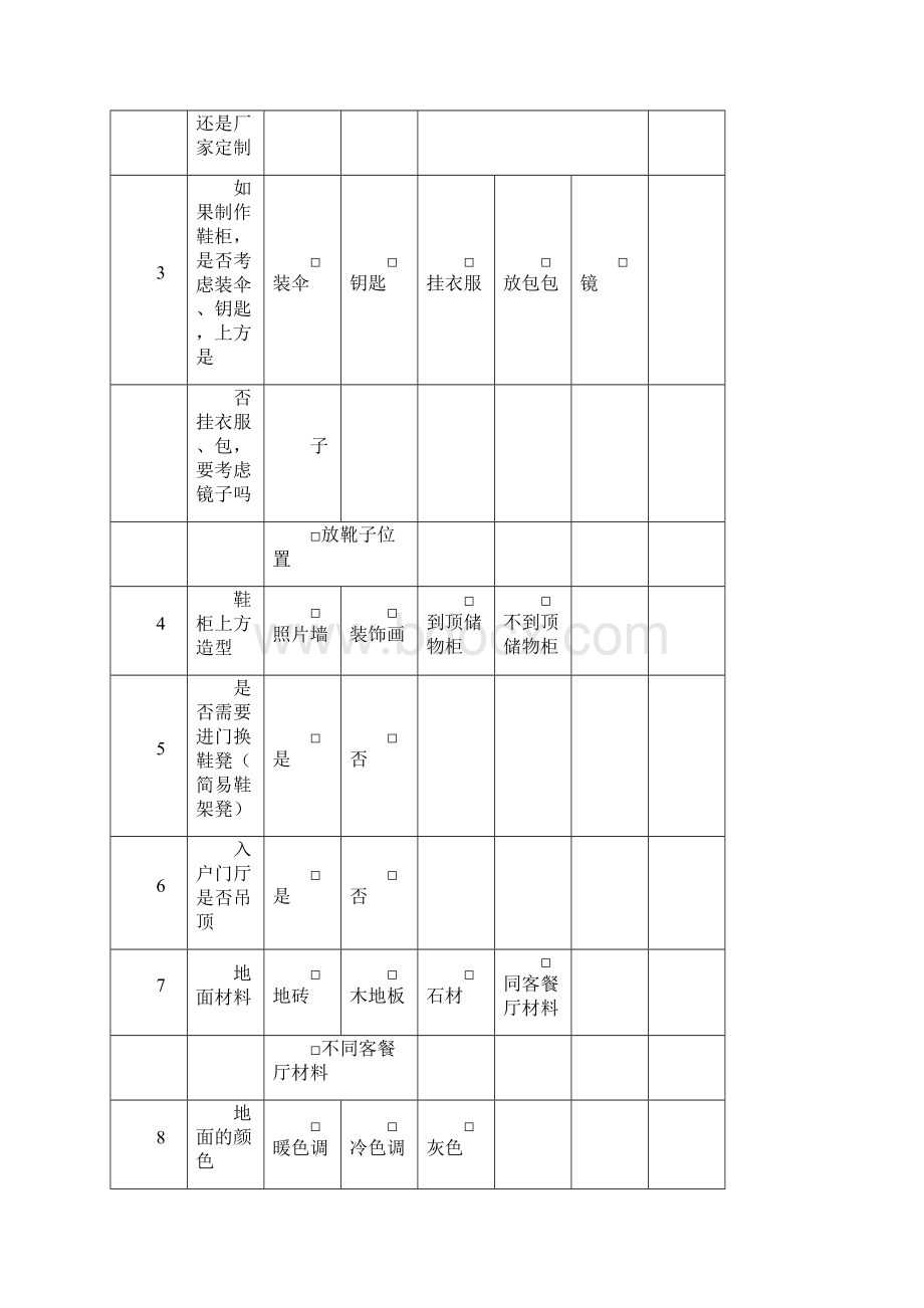 装修客户需求表1Word文件下载.docx_第2页