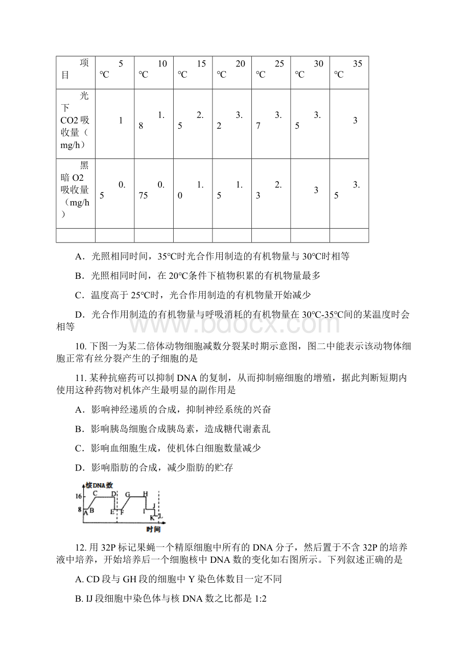 学年度高三生物上学期第一次联考试题.docx_第3页