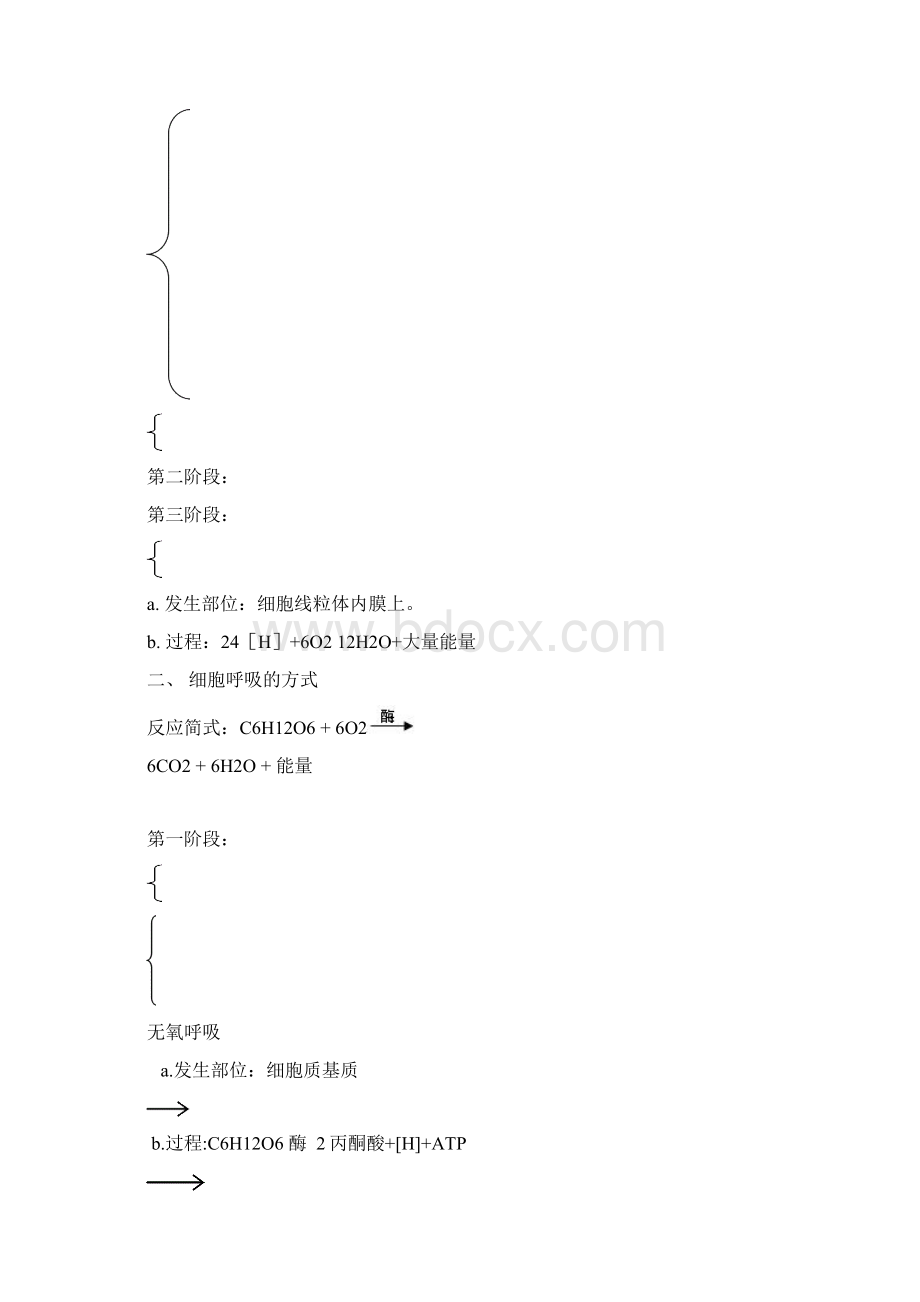 高三生物一轮复习教学案细胞呼吸 新人教版必修.docx_第2页