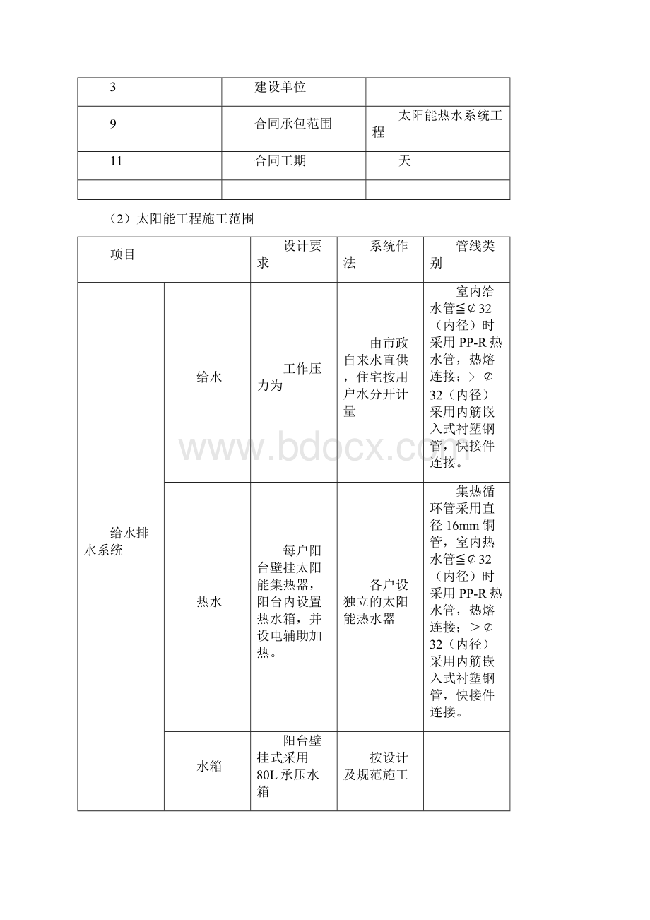 太阳能热水器安装设计与施工组织方案.docx_第2页