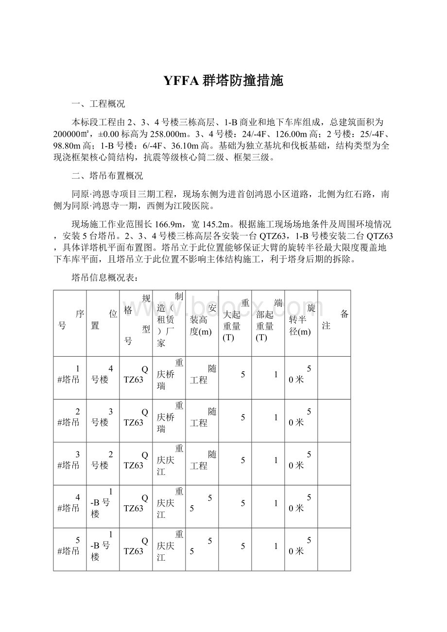 YFFA群塔防撞措施.docx