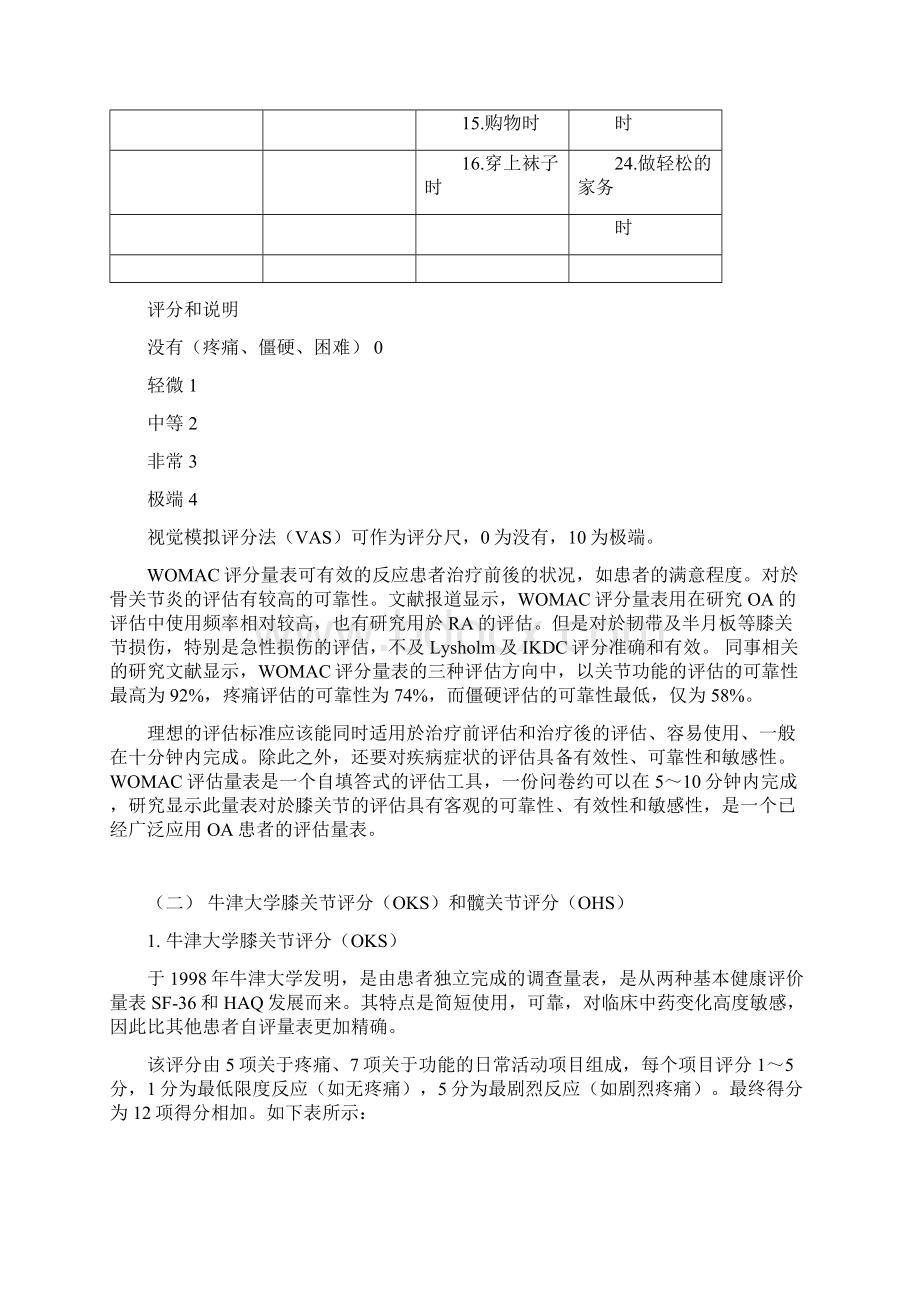 关节置换术后病人满意度的决定因素及评价标准.docx_第2页