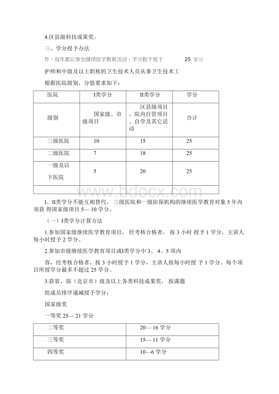 北京市继续学教育学分授予办法.docx_第2页