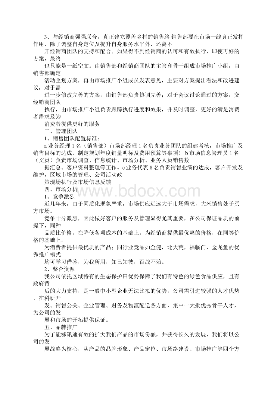 销售部门工作计划ppt文档格式.docx_第2页