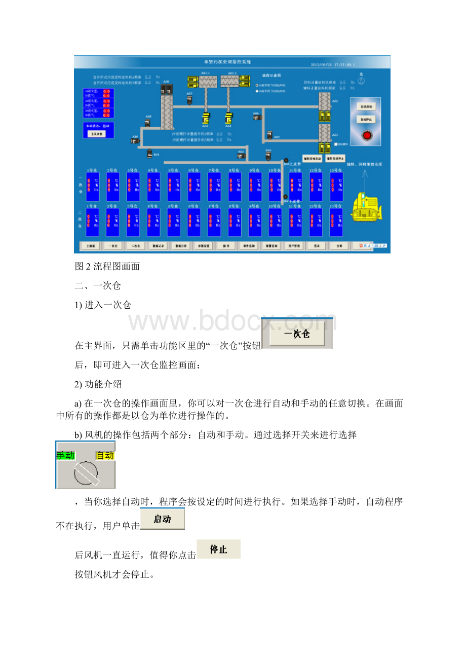 奉贤污泥处理监控系统操作手册.docx_第3页