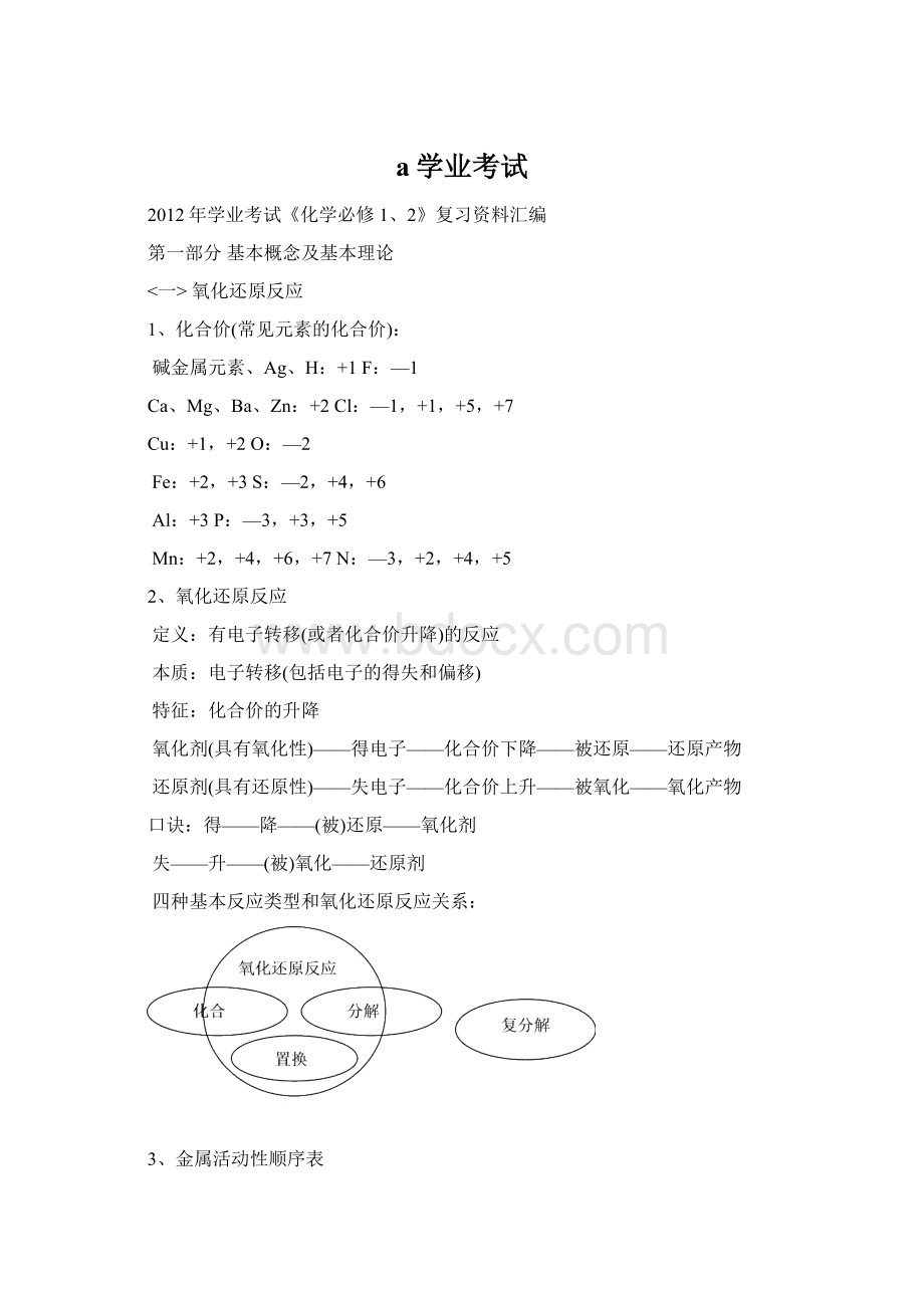 a学业考试Word文档下载推荐.docx_第1页