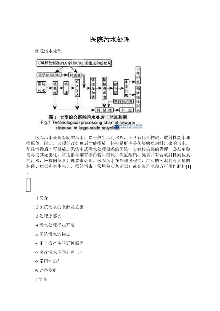 医院污水处理.docx_第1页