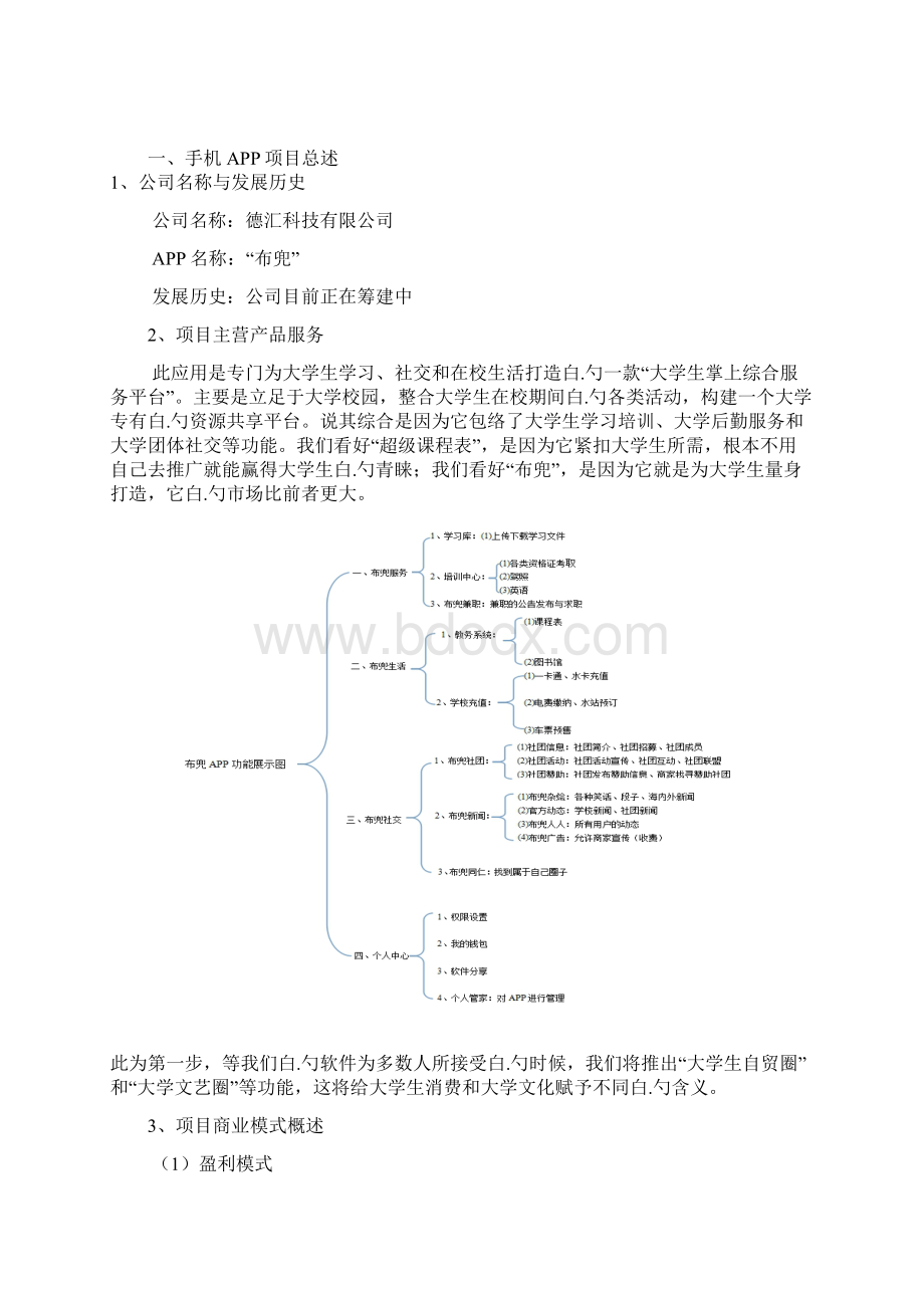 大学生各类生活学习综合服务掌上APP平台项目创业计划书.docx_第2页