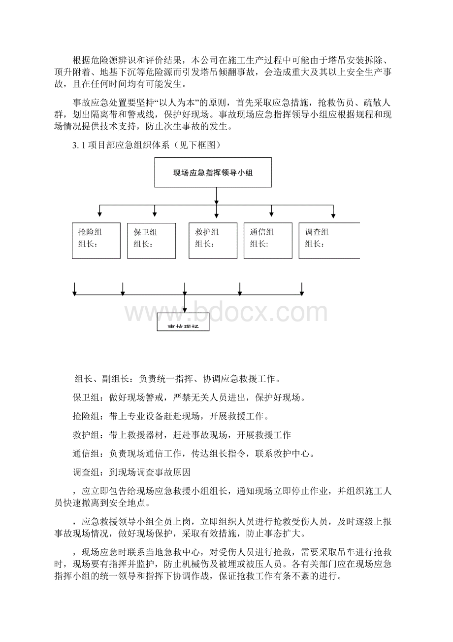 施工现场火灾事故专项应急方案样本.docx_第2页