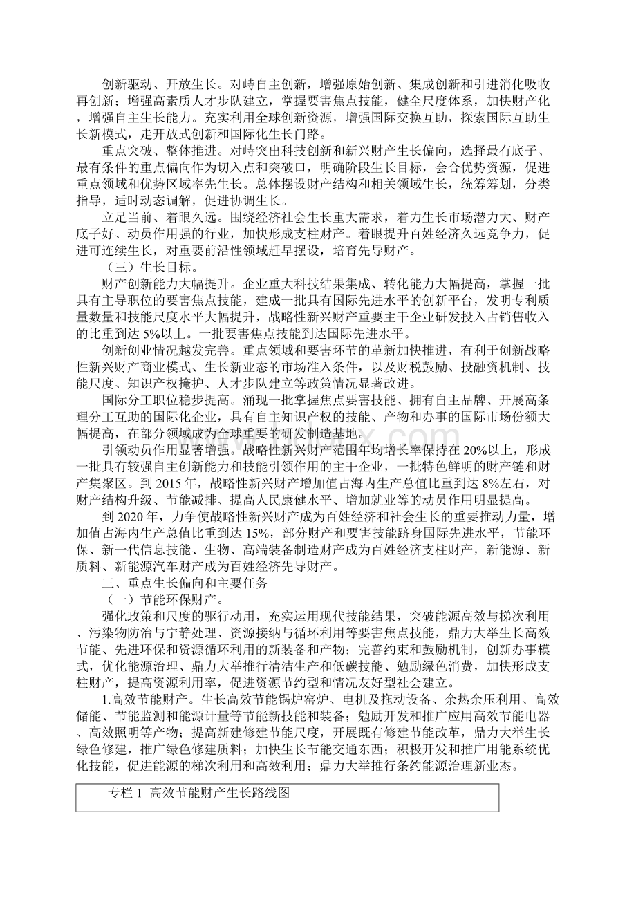 十二五国家战略性新兴产业发展规划教材Word文件下载.docx_第2页