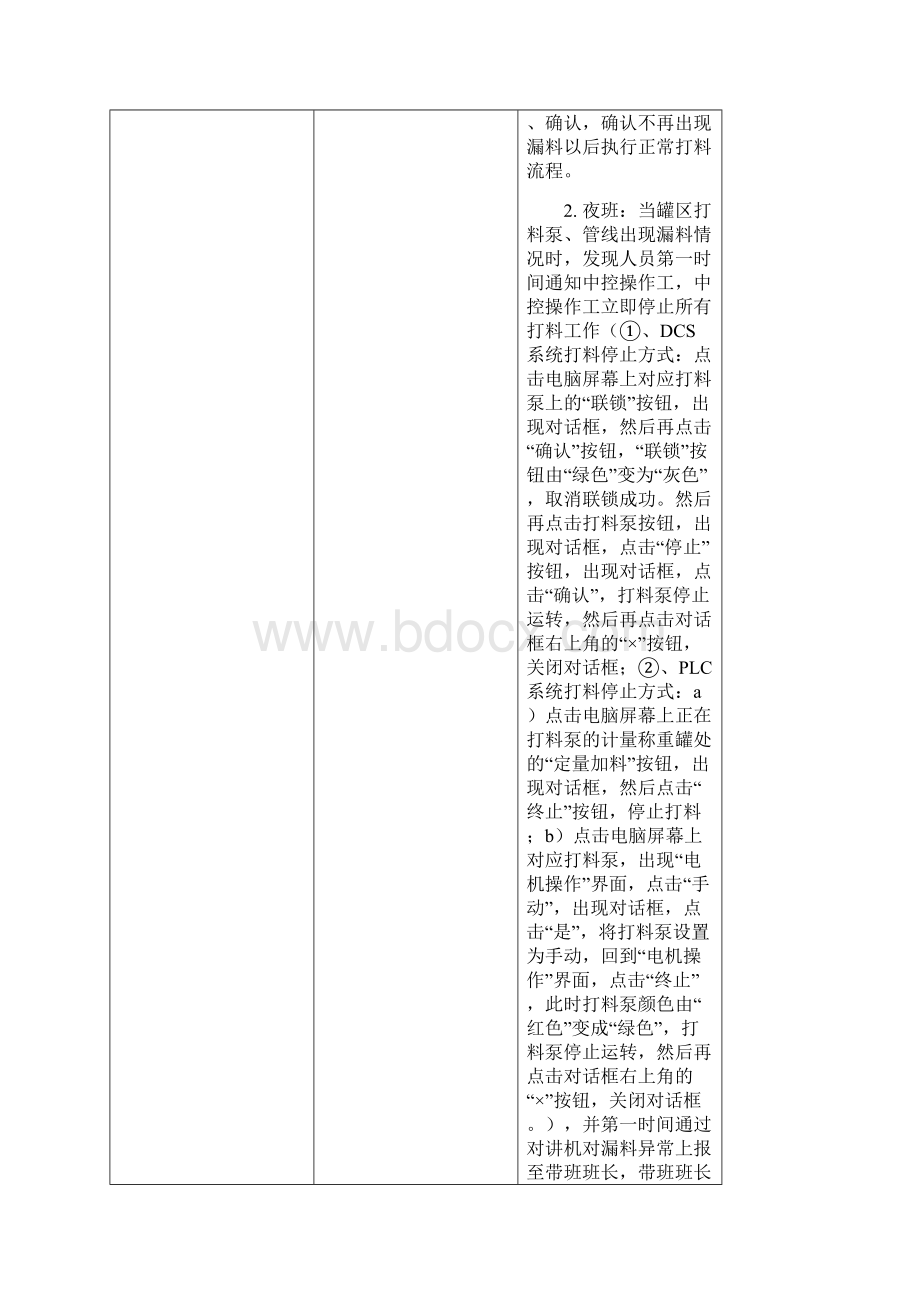 聚合车间分料过程异常问题处理流程文档格式.docx_第3页