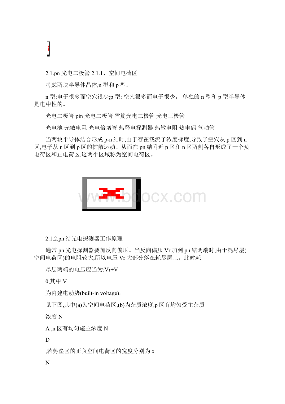 光电探测器光电二极管Word文档下载推荐.docx_第2页