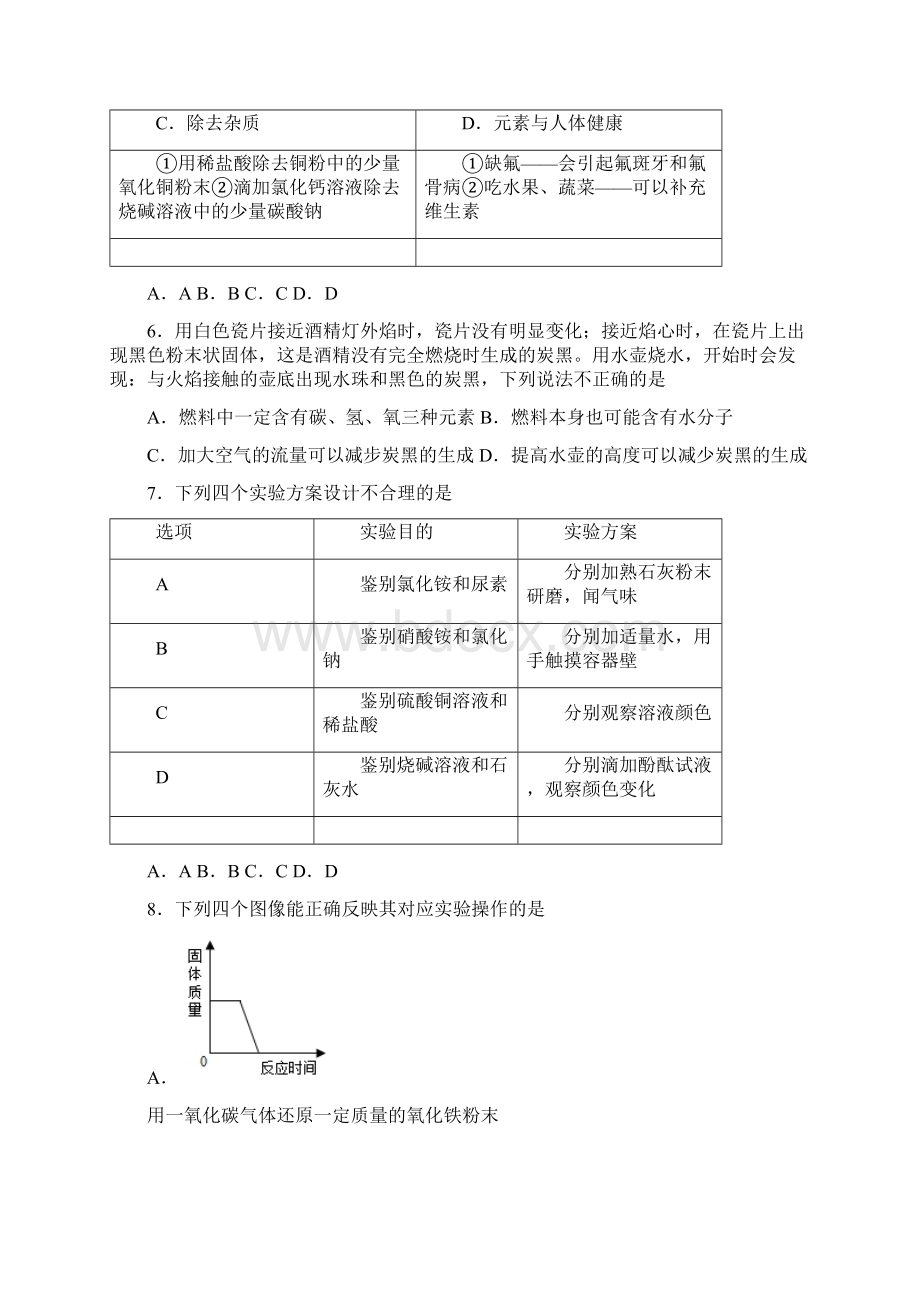 初中毕业升学考试山东德州卷化学Word格式文档下载.docx_第2页