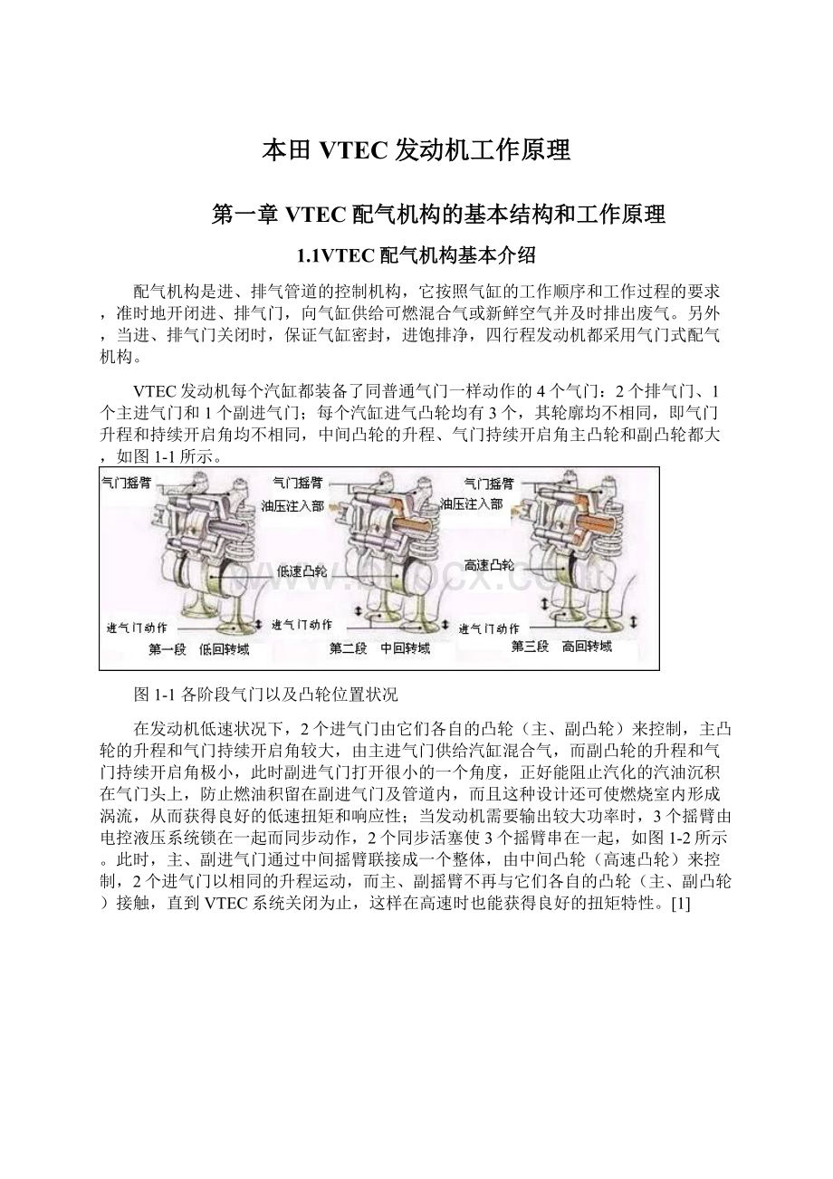 本田VTEC发动机工作原理文档格式.docx_第1页