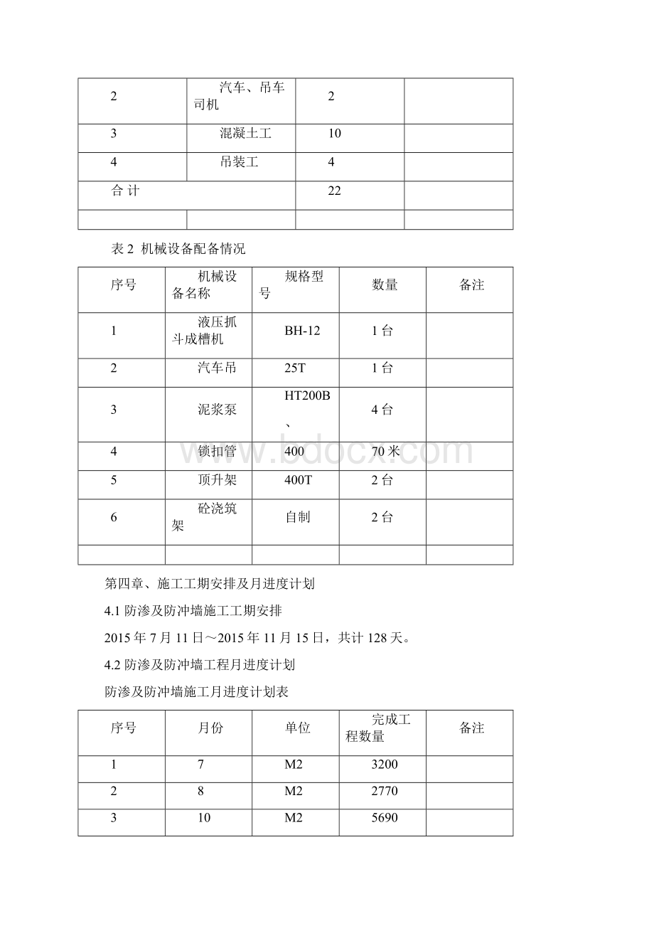 防渗与防冲墙专项工程施工设计方案.docx_第3页