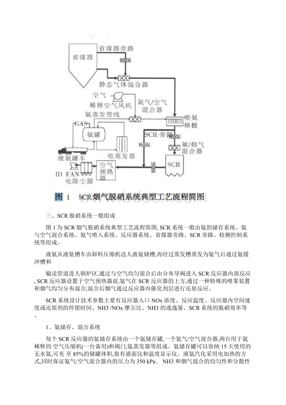 烟气脱硝装置SCR技术Word格式.docx_第2页