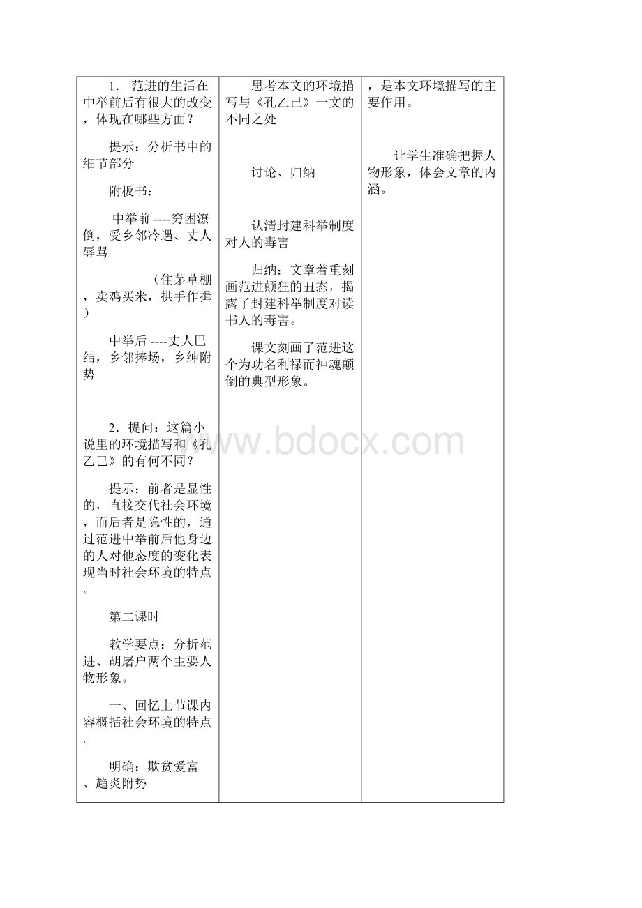 人教版初中语文九年级上册19范进中举优质课教案.docx_第3页