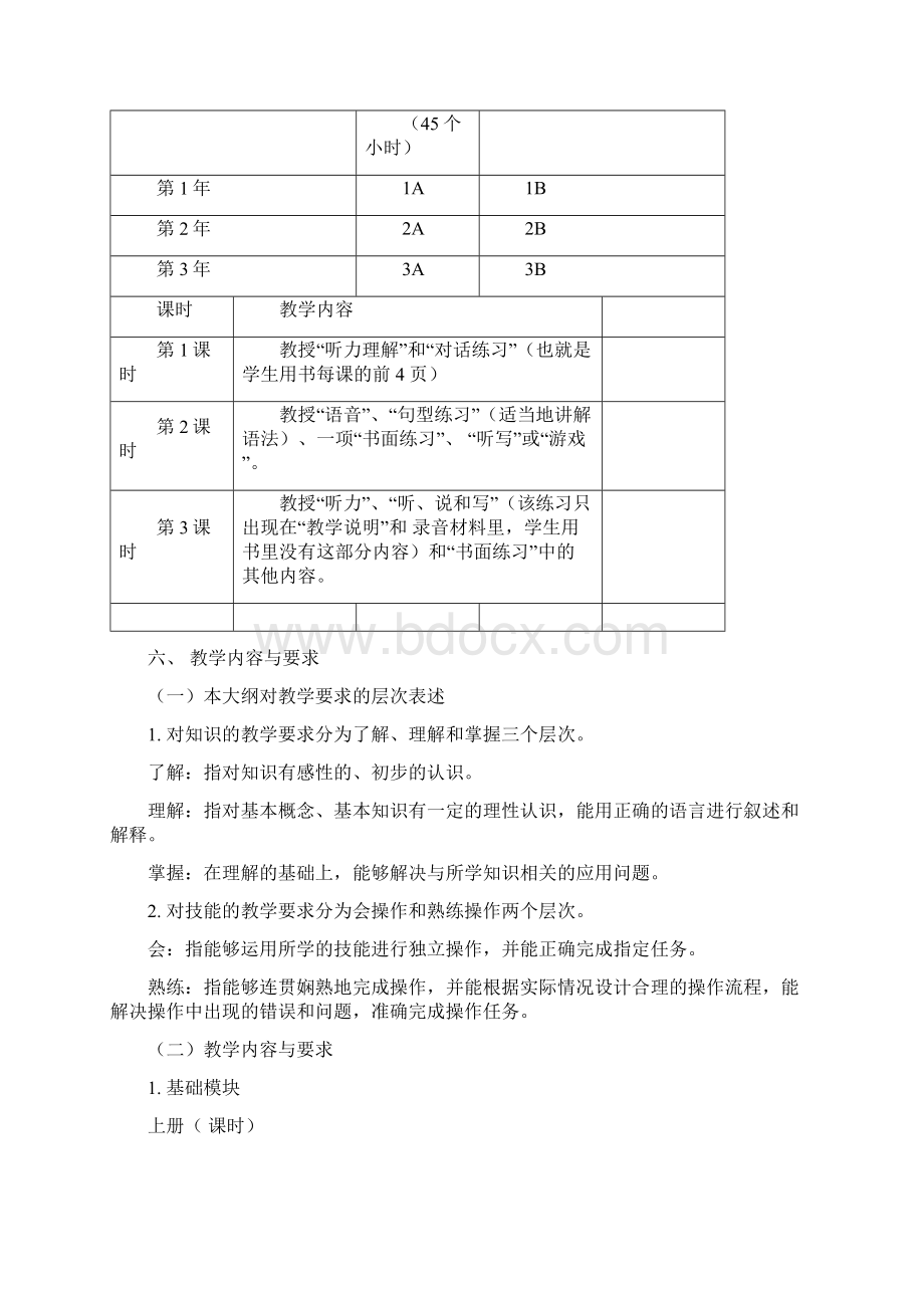 青少年版新概念英语教学计划与标准Word文档格式.docx_第2页