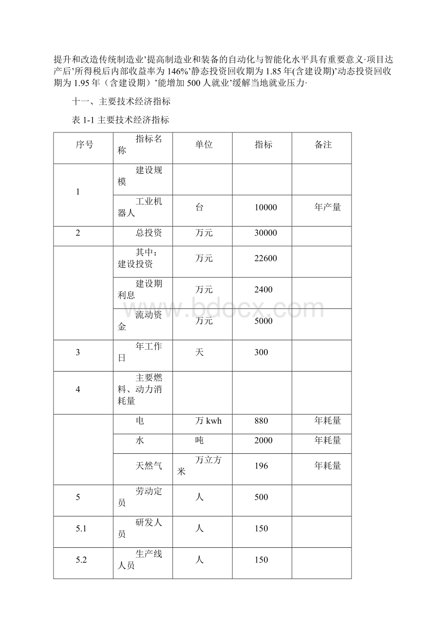 报审完整版年产10000台工业机器人基地建设项目可行性研究报告文档格式.docx_第3页