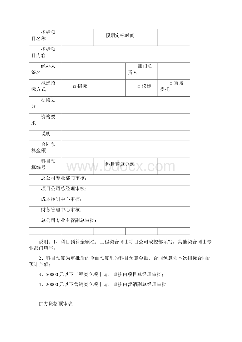 招投标用表格模板Word格式文档下载.docx_第2页