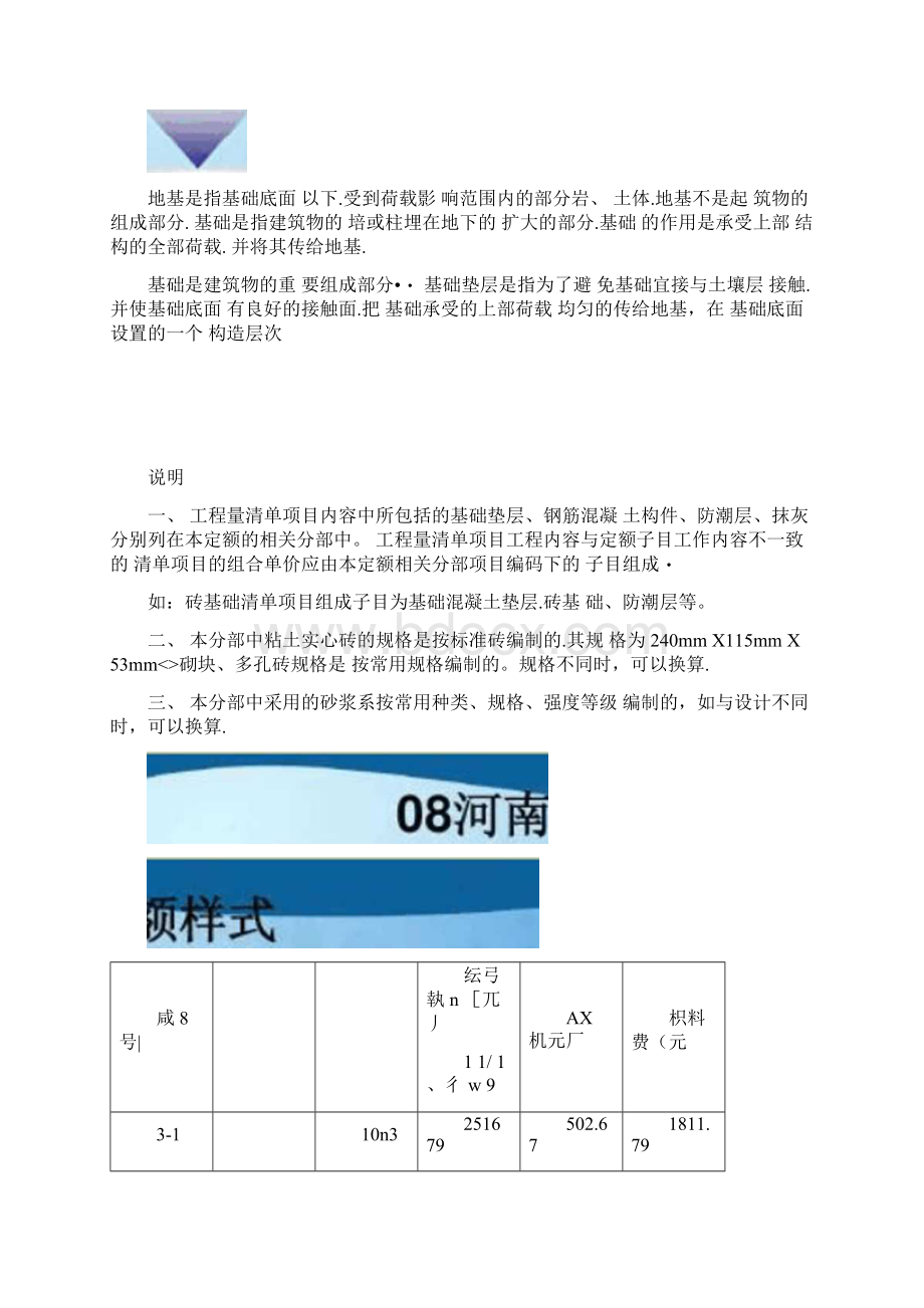 工程量清单计价砌筑工程Word文件下载.docx_第2页