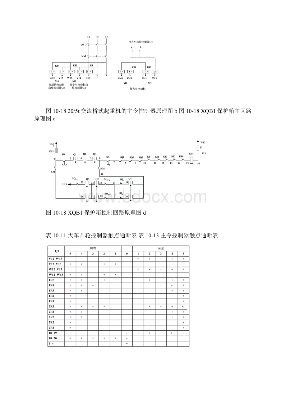 桥式起重机控制线路Word格式文档下载.docx_第3页