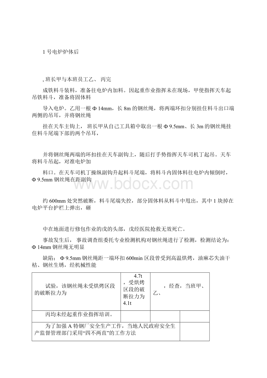 注册安全工程师《安全生产事故案例分析》真题与答案整理版.docx_第2页