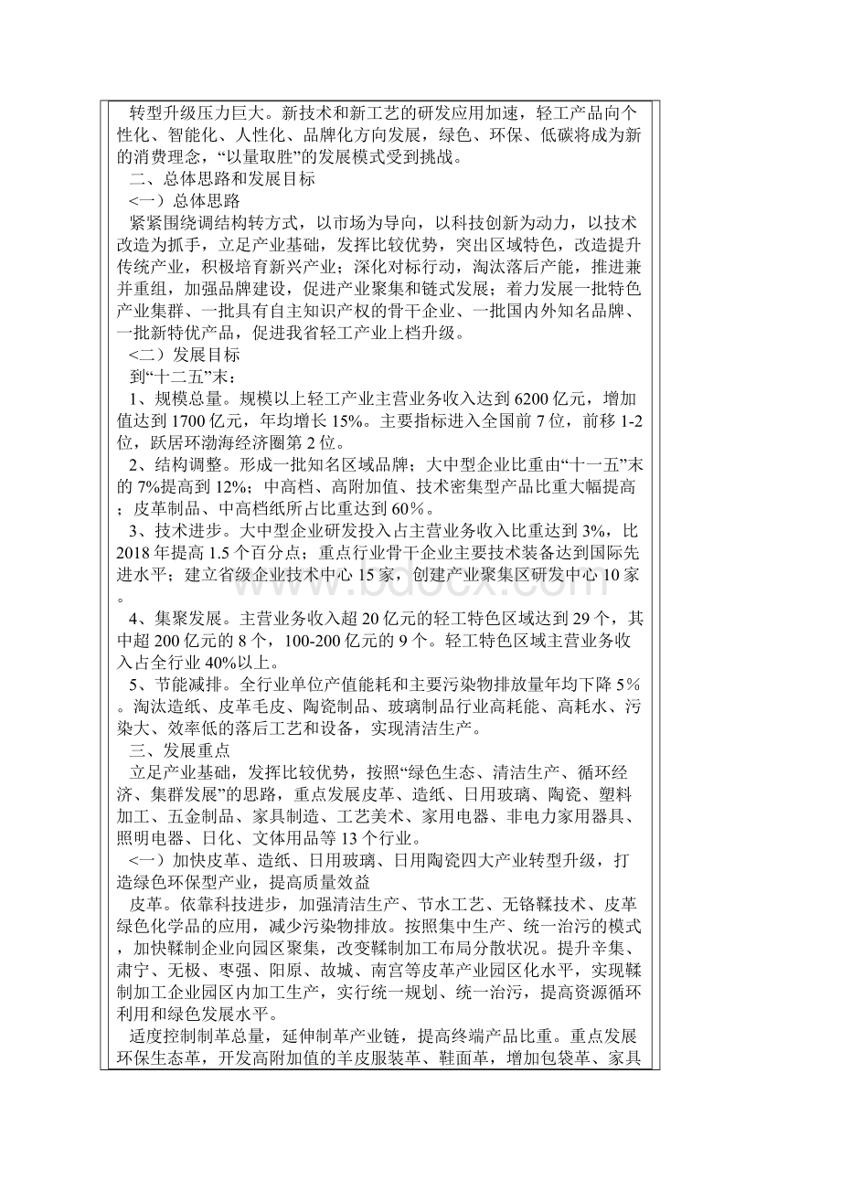 河北省轻工产业发展十二五计划.docx_第3页