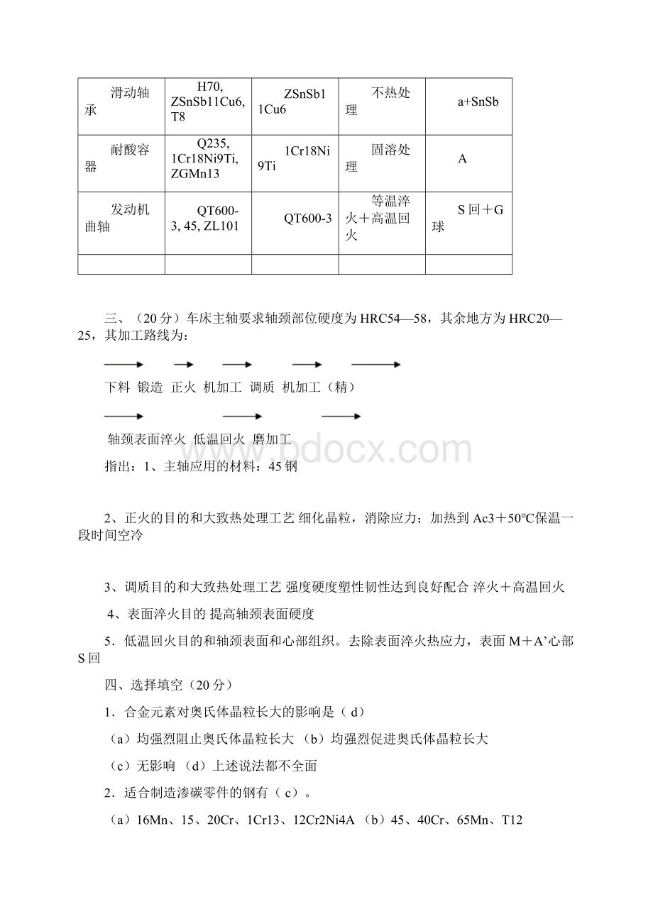 机械工程材料试题及答案Word文档下载推荐.docx_第2页