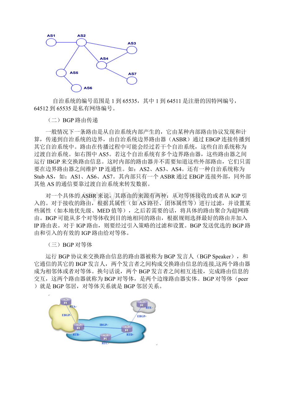 浅谈BGP协议的工作原理.docx_第2页