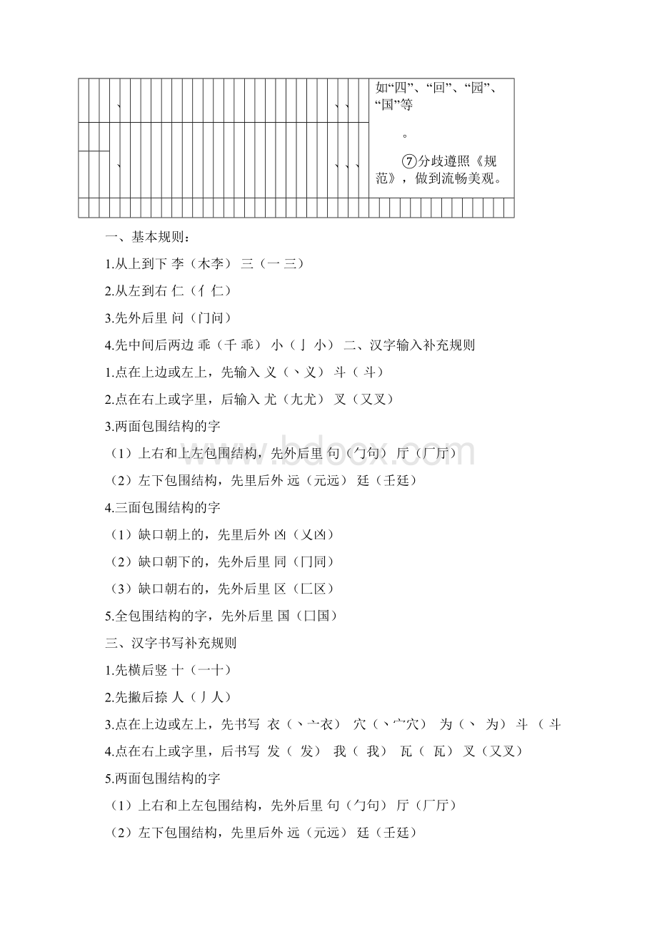 小学语文老师必备汉字笔画名称和笔顺规则表12最新整理Word文档下载推荐.docx_第2页