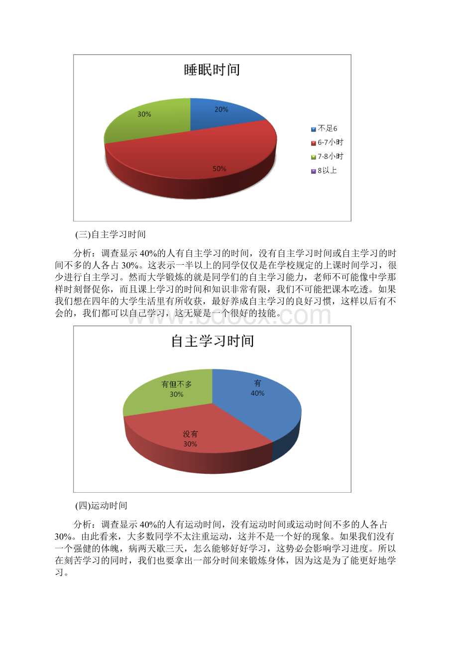 大学生日常生活状态调研报告.docx_第3页