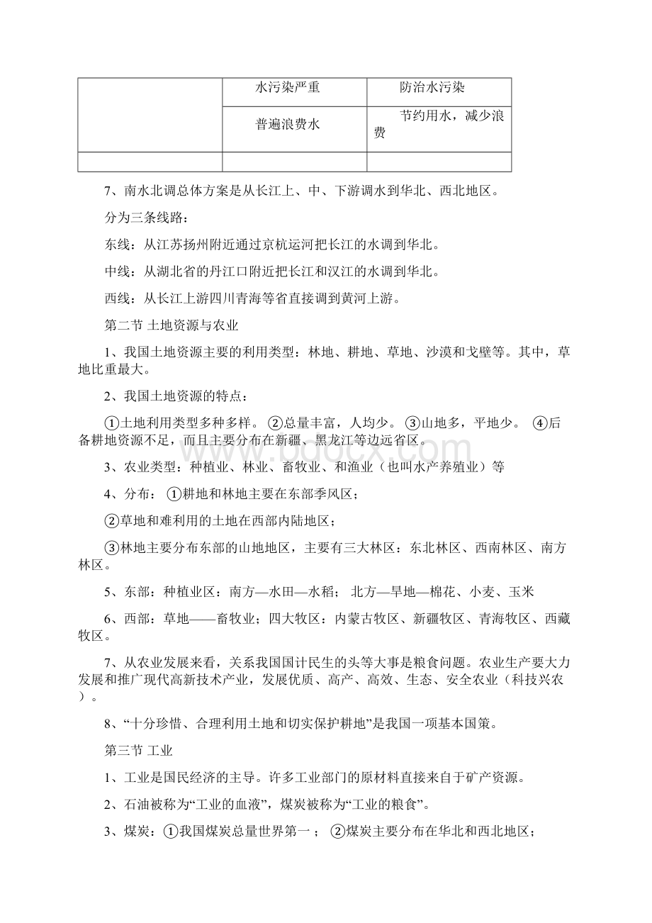 中图版地理七年级下册知识点.docx_第2页