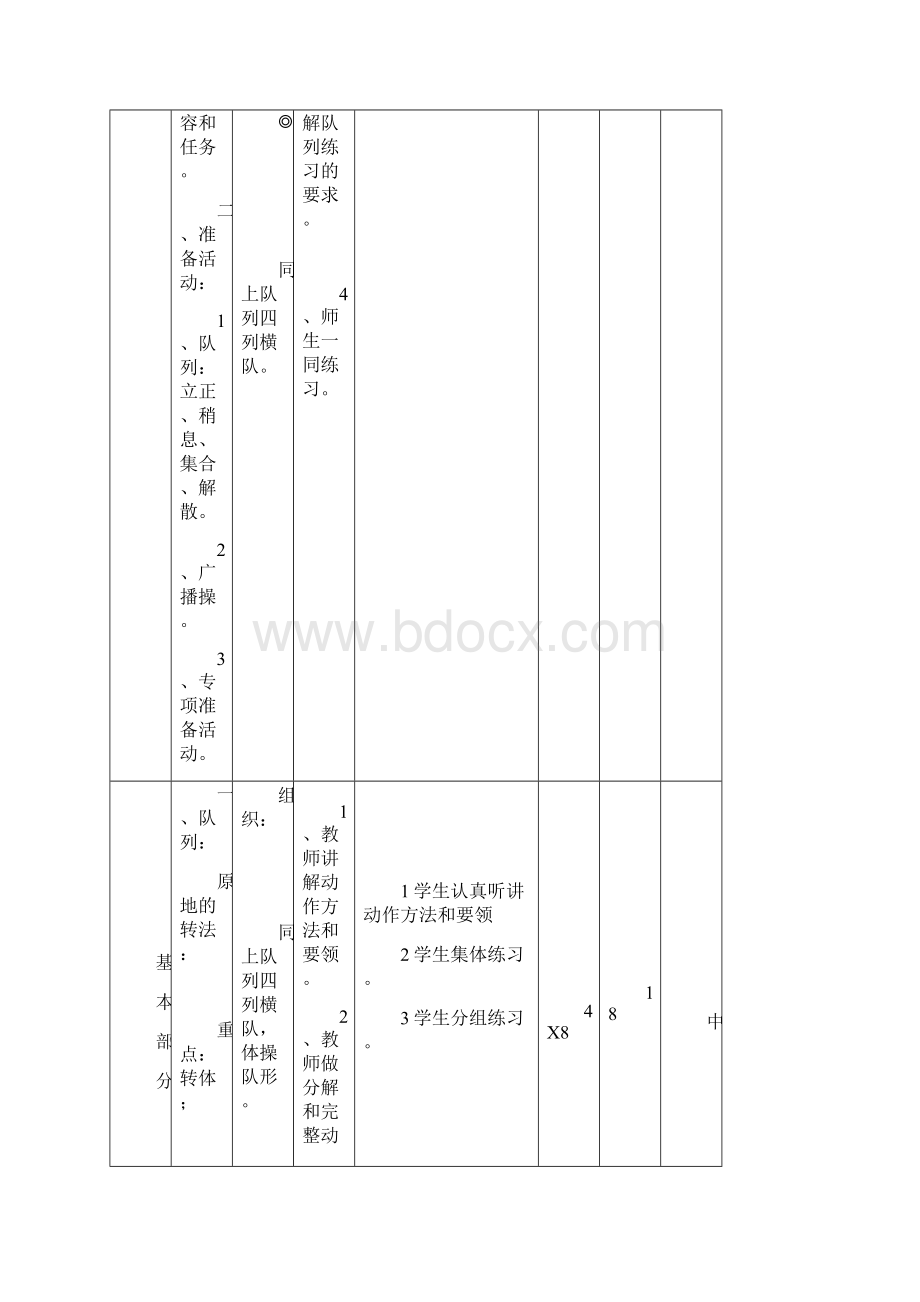 小学二年级体育教案全集之一1.docx_第2页