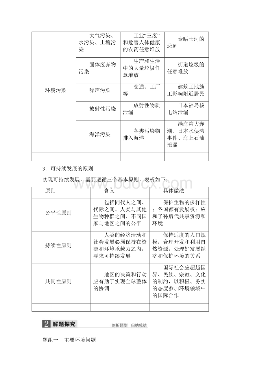 备考资料高考地理一轮复习人教版讲义教案必修2 第六章 第27讲docWord文档格式.docx_第3页