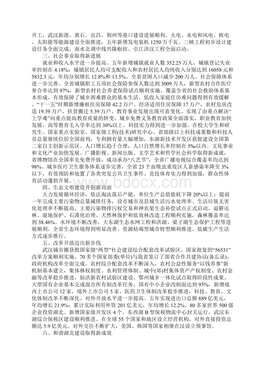 湖北省十二五规划纲要全文.docx_第2页