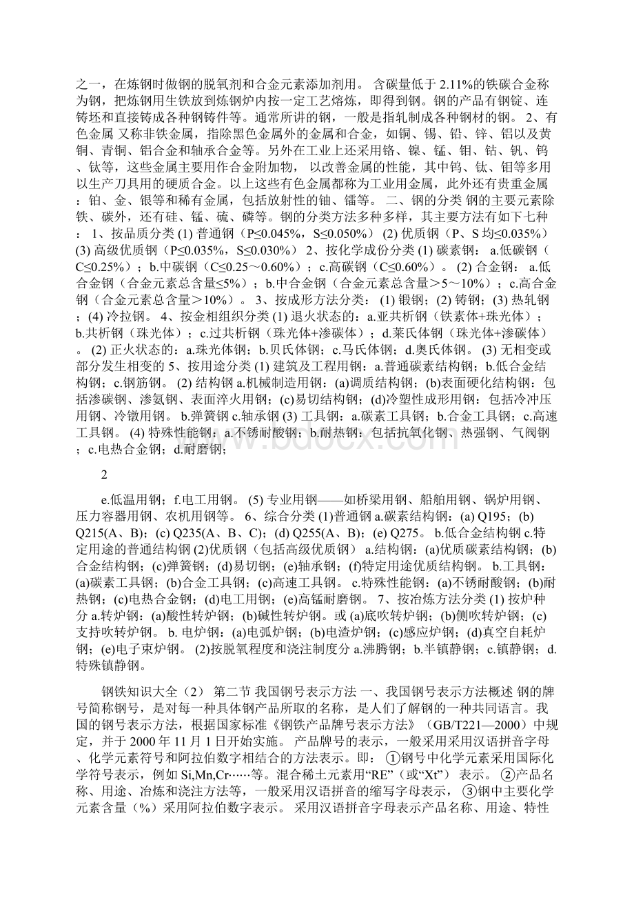 有关钢铁的知识.docx_第2页