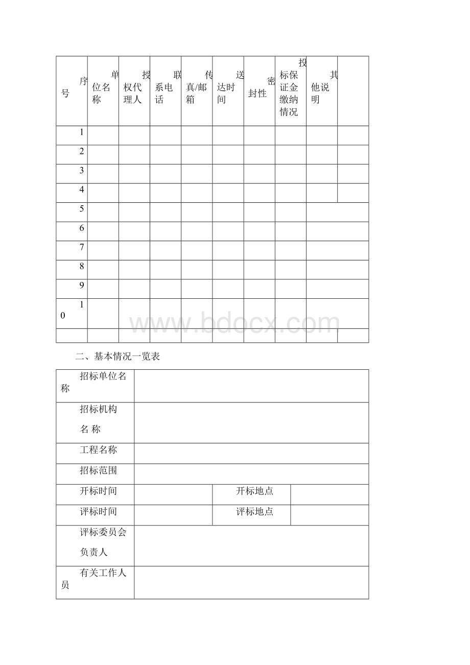 招标评标报告文档格式.docx_第2页