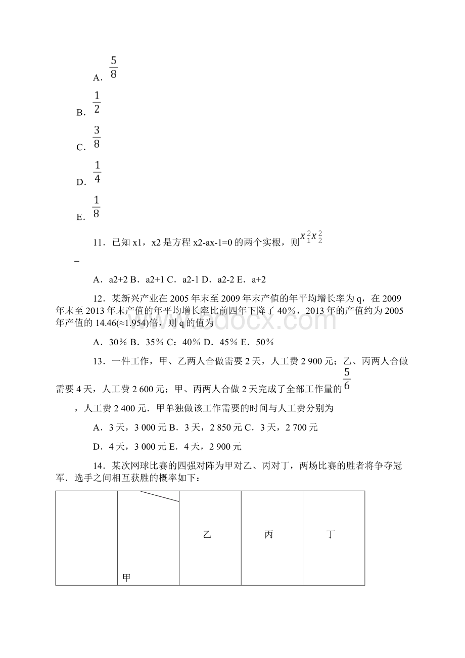 考研 管理类联考真题及答案.docx_第3页