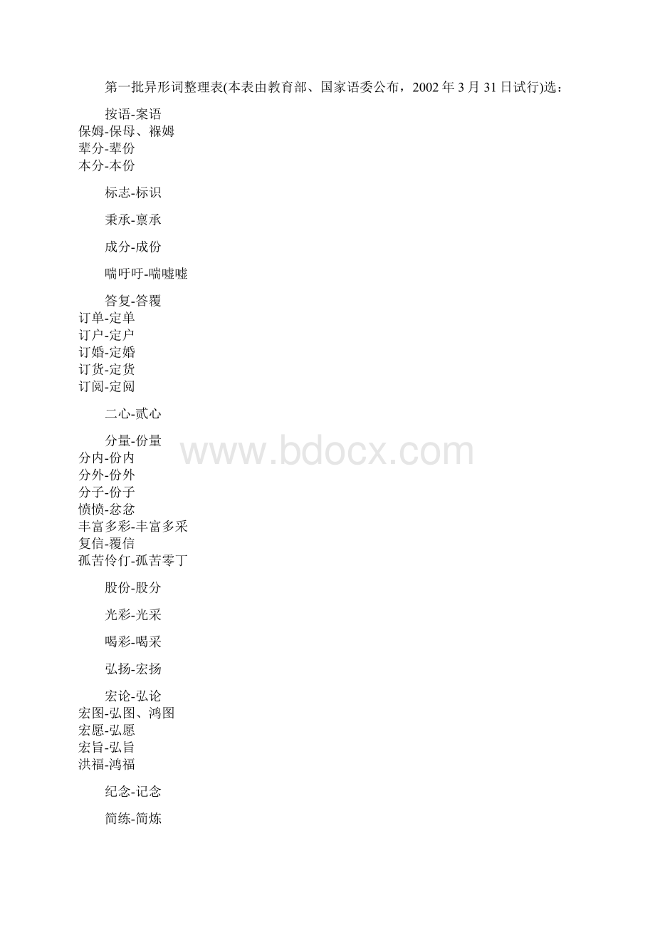 精选第四讲校对是非之文字校对一Word格式.docx_第2页